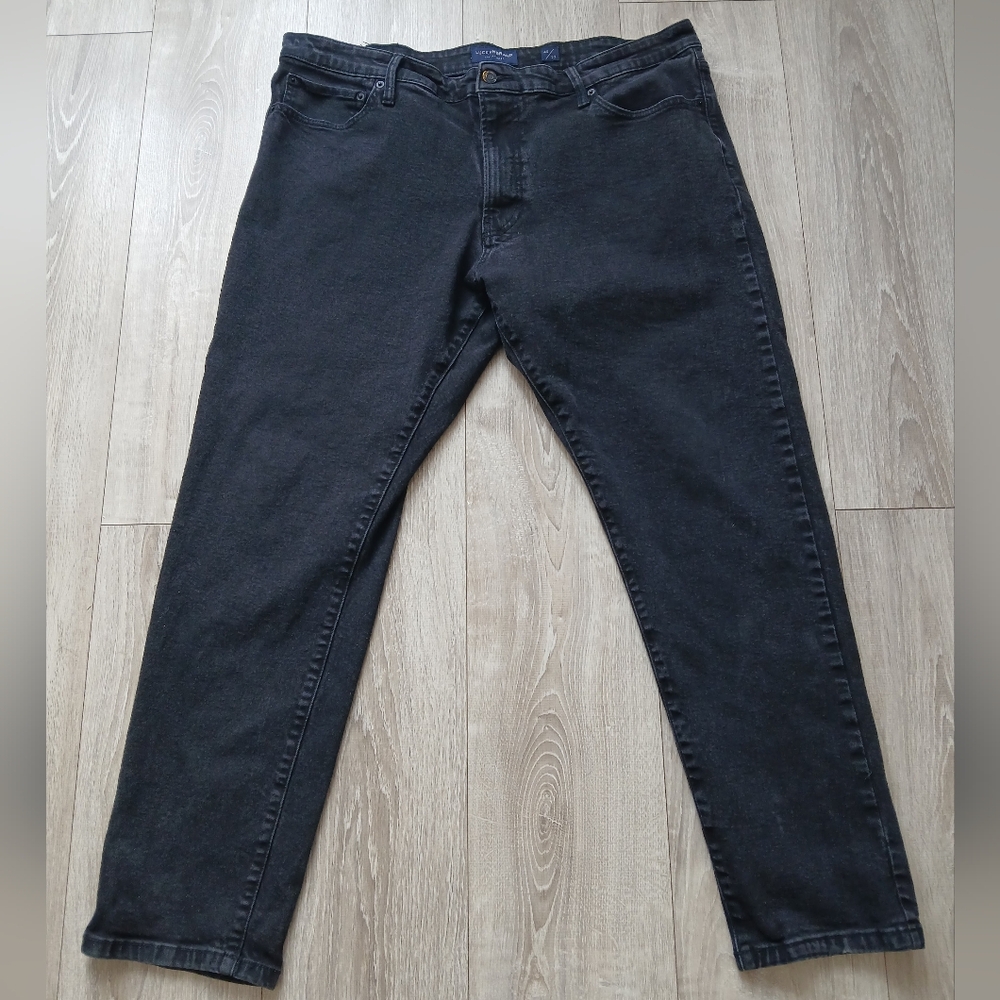 Lucky Brand Men's Dark Gray Straight Jeans